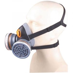 Delta Plus Demi masque r&eacute;utilisable avec filtres int&egrave;gres m6400a2p3