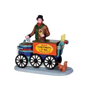 Lemax Figurine Vendeur de marrons 8 x 4.5 x 7.3 cm