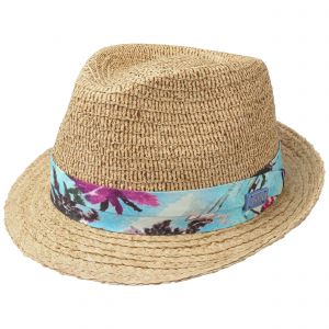 Image de Stetson Chapeau de Raphia Bluemont Trilby nature L (58-59 cm)