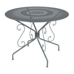 Fermob Table MONTMARTRE - Ø 96 cm - 26 gris orage