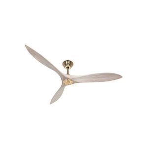 Casafan Ventilateur de Plafond Airscrew 152cm Laiton Blanc Vieilli - 315252