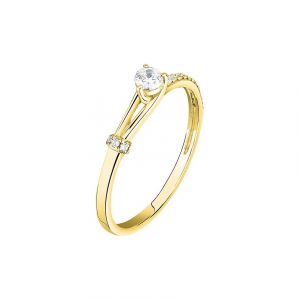 CHRIST Bague pour femme 89171181 585 Or jaune