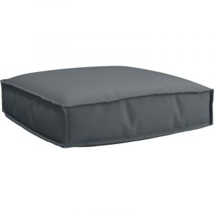 VidaXL Coussin De Palette Pour Si&egrave;ge Anthracite 60x60x12 Cm En Tissu Oxford