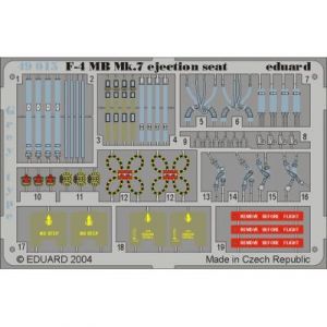 Eduard MAQUETTE F4 MB MK.7 EJECT.SET.GRIS /48 49015