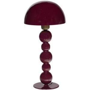 Table passion Lampe bordeaux Jalsa 39 cm