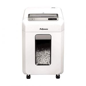 Fellowes Powershred 12Ms, destructeur de documents mini-coupe 12 feuilles pour petites entreprises-bureaux à domicile 463030