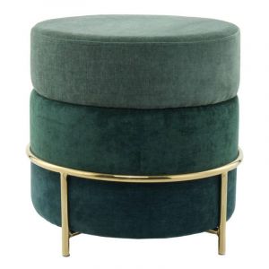 Pouf Design En Velours matilda 48cm Vert Prix