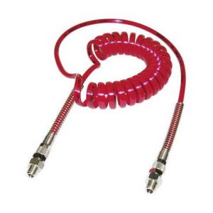 Norgren Tuyau spiral&eacute; PU311000428 rouge &Oslash; ext&eacute;rieur: 10 mm &Oslash; int&eacute;rieur: 6.5 mm Pression maxi: 9 bar 1 pc(s)