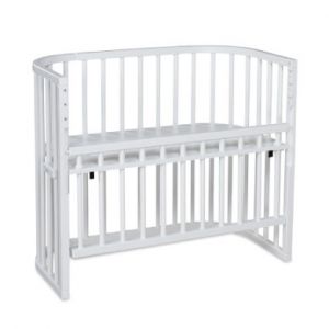 Image de Babybay Lit cododo Comfort laqué blanc