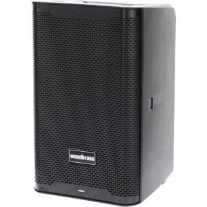 Woodbrass DXPRO 8 Enceinte Active Amplifiée Sonorisation Puissante Bluetooth 8 - 116db - Robuste Transportable - DJ Fête