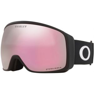 Image de Oakley Flight Tracker XL Lunettes de ski Femme, matte black/prizm snow hi pink Masques Ski & Snowboard