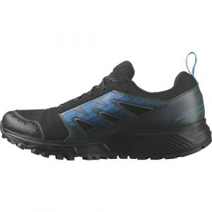 Salomon Wander Gore-Tex Chaussures Imperm&eacute;ables de trail et de randonn&eacute;e pour Homme, Conception sp&eacute;ciale outdoor, Confort douillet, Maintien s&ucirc;r, Black, 43 1/3