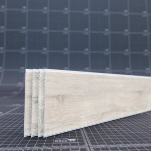 Mon March&eacute; D&eacute;co - Lambris pvc 250 mm - Lot de 4 Lames - Ch&ecirc;ne Naturel - D&eacute;cor