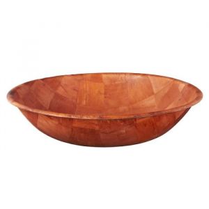 Home Deco Factory - Saladier couscous marron - 45x10x45 cm
