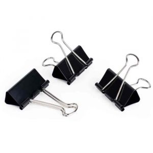 Pavo 8042067 attaches autocollantes - 19 mm-noir-lot de 10