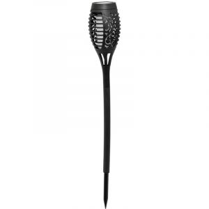 Atmosphera Créateur d'intérieur - Balise Torche Solaire "Lina" 50cm Noir