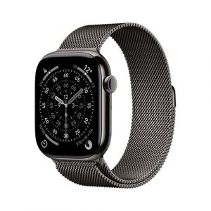 Apple Montre WATCH 46mm Tit Ardoise Milan Serie 11 M/L Cell