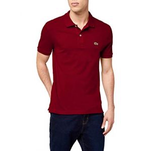 Image de Lacoste Polo Polo Manches Courtes Slim Fit - Couleur US 6,US 5 - Taille Rouge