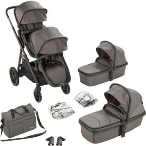 BabyGO Poussette double duo ultra pour jumeaux