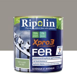 Ripolin Peinture Xpro3 Fer 0,5 litre