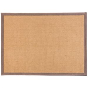 Image de Tapis en Jute 120x170cm Taupe