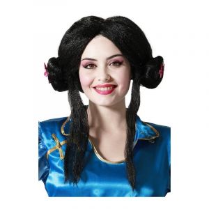 Atosa Perruque Noire Femme Chinoise