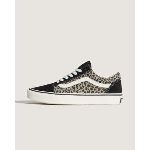 Vans Old Skool Black/Leopard - Chaussures pour fille - noir - EU 36,5 - Textile, Leather/Textile/Caoutchouc