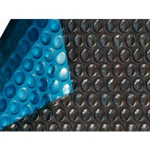 Image de Aqualux 100656 - Couverture solaire à bulles 300 microns pour piscine ovale hors sol 7,30 x 4,60 m