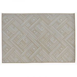 Jardiline Tapis extérieur rectangulaire Chicago 170 x 240 cm en laine synthétique