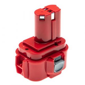 Vhbw Batterie remplacement pour Makita 193156-7, 193977-7, 638344-4-2, 9120, 9122, 9133, 9135A, ML9120 pour outil électrique (1500mAh NiMH 9,6V)