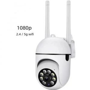 Caméra de surveillance - PTZ 8MP - Wifi - Zoom 4X - Audio bidirectionnel - Vision nocturne