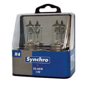 Bosch 2 ampoules H4 12V 55-60W SYNCHRO (blister)