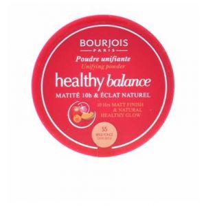 Bourjois Healthy Balance Poudre unifiante 55 Beige fonc&eacute;