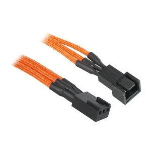 Bitfenix BFA-MSC-3F60OK-RP - Extension d'alimentation gainée 3 pins vers 3 pins 60 cm