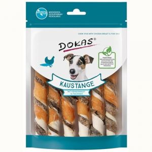 6x170g Dokas B&acirc;tonnets torsad&eacute;s - Friandises pour chien