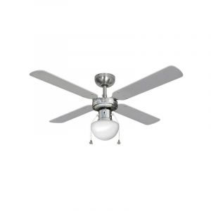 EDM - Ventilateur de Plafond avec Lumière Caribe 50 w Chrome