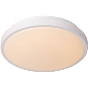 Lucide Plafonnier LED Dasher, blanc, Ø 29,3 cm, 2700 K, IP44