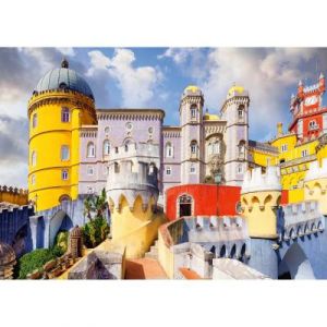 Ravensburger Puzzle 2D Adulte 1000 pièces Beautiful Castles-Palácio Nacional da Pena, Portugal, 12001314