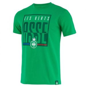 T-shirt - ASSE - Collection officielle - Vert - Manches courtes - Homme