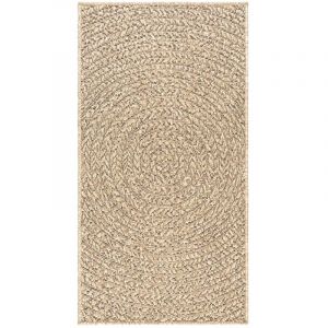 VidaXL Tapis Zizur 100x200 Cm Aspect De Jute Intérieur Et Extérieur