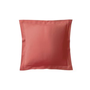 Anne de Solène Taie d'oreiller coton terracotta uni 50x75 cm