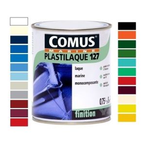 Comus PLASTILAQUE 127 - Tous supports / Monocomposant Ivoire 157 0.75 Litre(s) MARINE