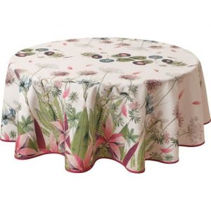 Nappe Anti-taches Ipomée - Ronde 160 cm