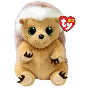 Ty Animal en peluche Beanie Bellies Medium Bumper le h&eacute;risson 30 cm Beige