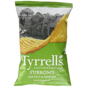 Tyrrell's Chips Ondul&eacute;es Sel de Mer/Vinaigre 150 g
