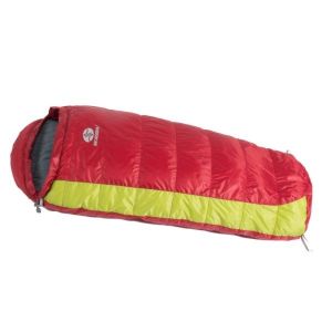 Sac de couchage momie sirjoseph duvet pour enfant kiki duvet 85 gauche 85 cm rouge citron vert