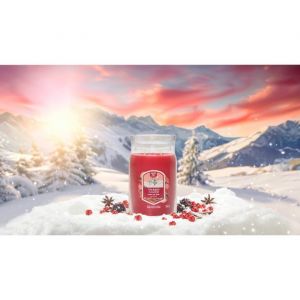 Yankee Candle Santa On Skis Signature Jar Bougie parfum&eacute;e