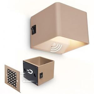 Applique murale LED Lampe murale sans raccordement lectrique D tecteur de mouvement Batterie sans per age