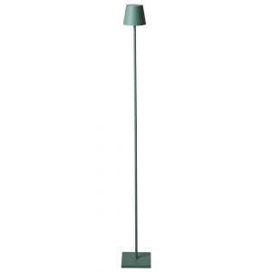 Beliani Lampadaire Moderne en Fer pour l'Intérieur et l'Extérieur Vert Gavarresa