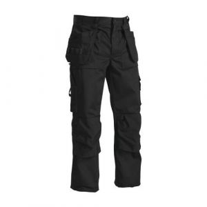 Image de Blaklader Pantalon de travail artisan - 1530 (noir - 38 - jambes standard : 176-180 cm)